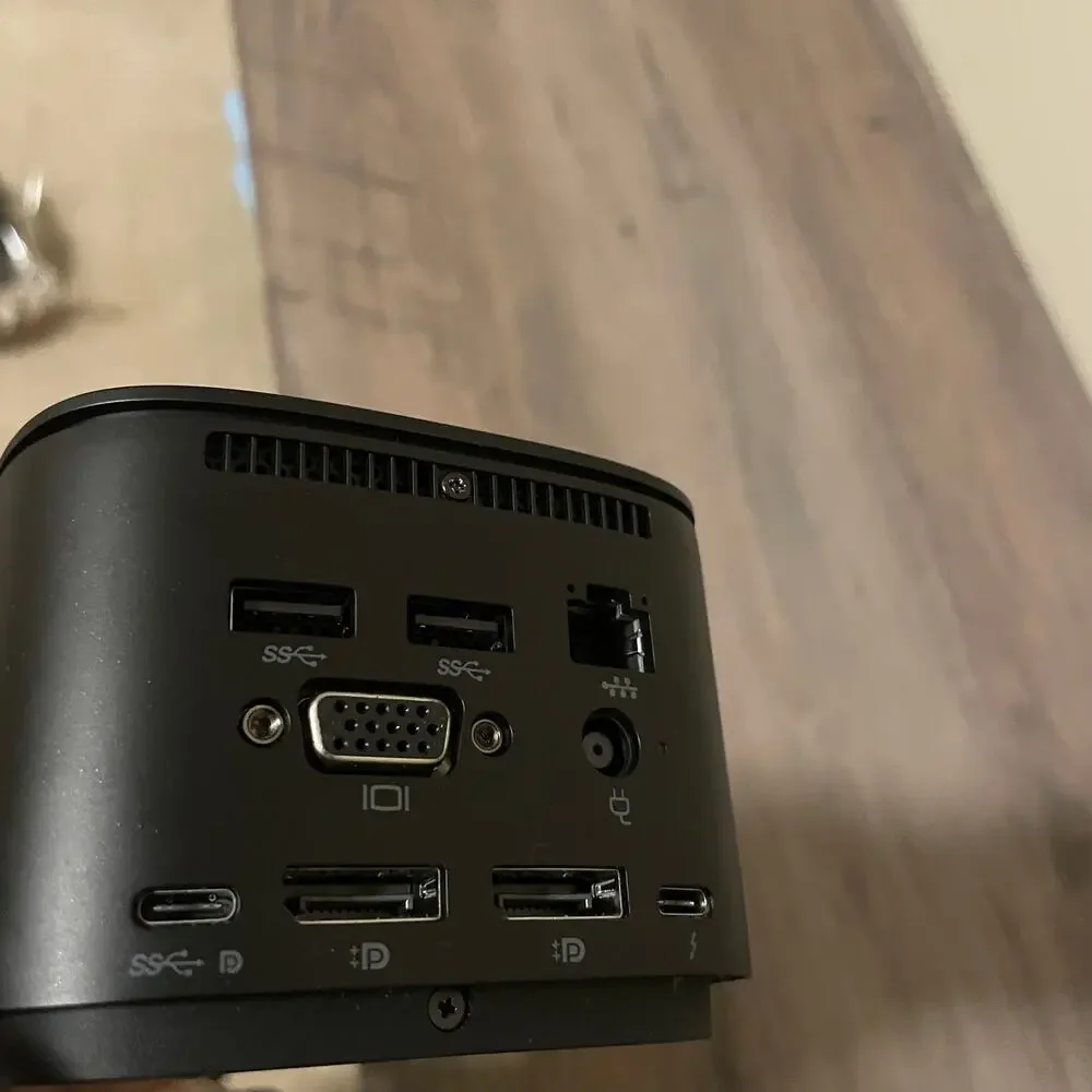 HP Thunderbolt Dock G2 Combo Cable - Original HP Power Adapter Included  -TESTED